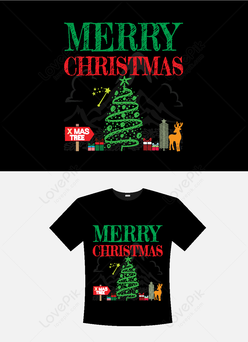 Dise O De Camiseta De Feliz Navidad Descarga Plantilla De Dise O Psd