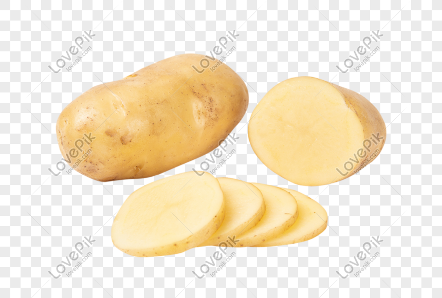 Potato Material Potatoes Potato Slices PNG Hd Transparent Image And