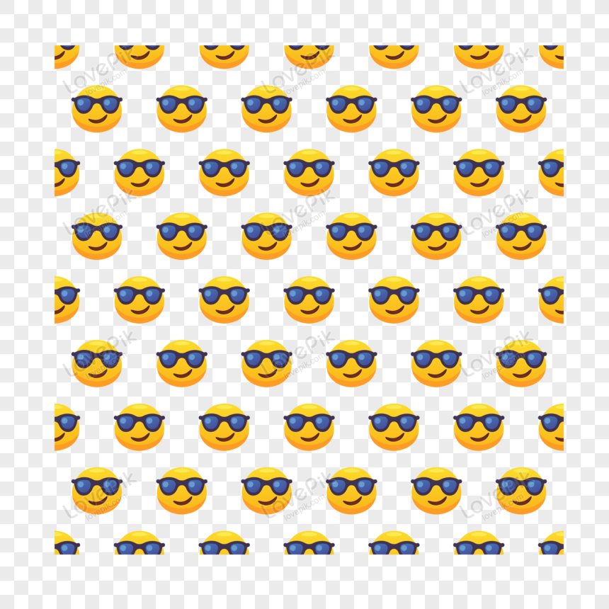 Emoji Seamless Pattern Design PNG Picture And Clipart Image For Free