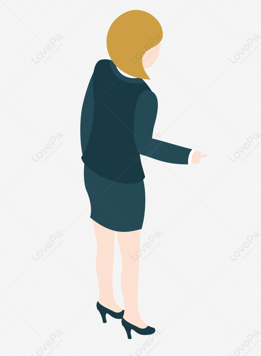 Business Woman Business Focus Business Vector Vector Woman Png Hd