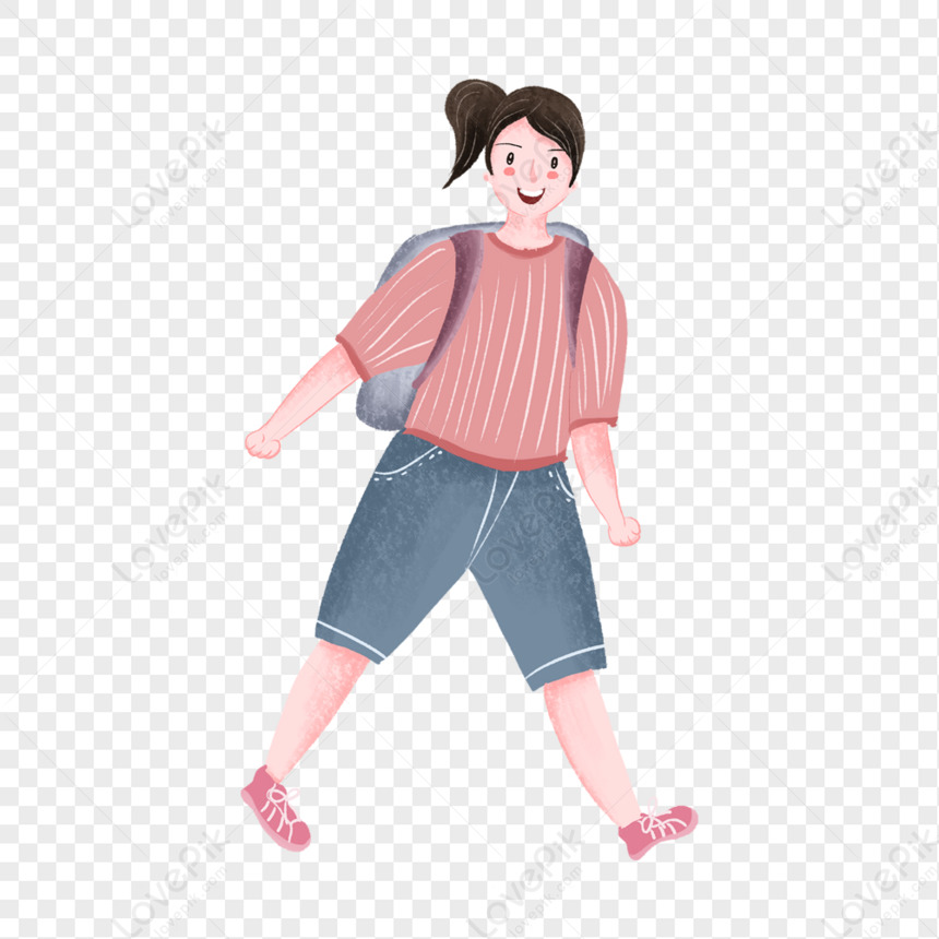 Chica Caminando Png Im Genes Gratis Lovepik