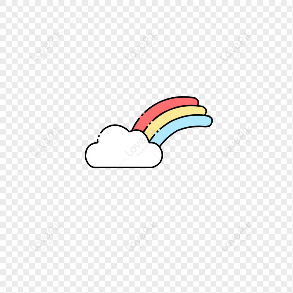 Clouds And Rainbows PNG Hd Transparent Image And Clipart Image For Free