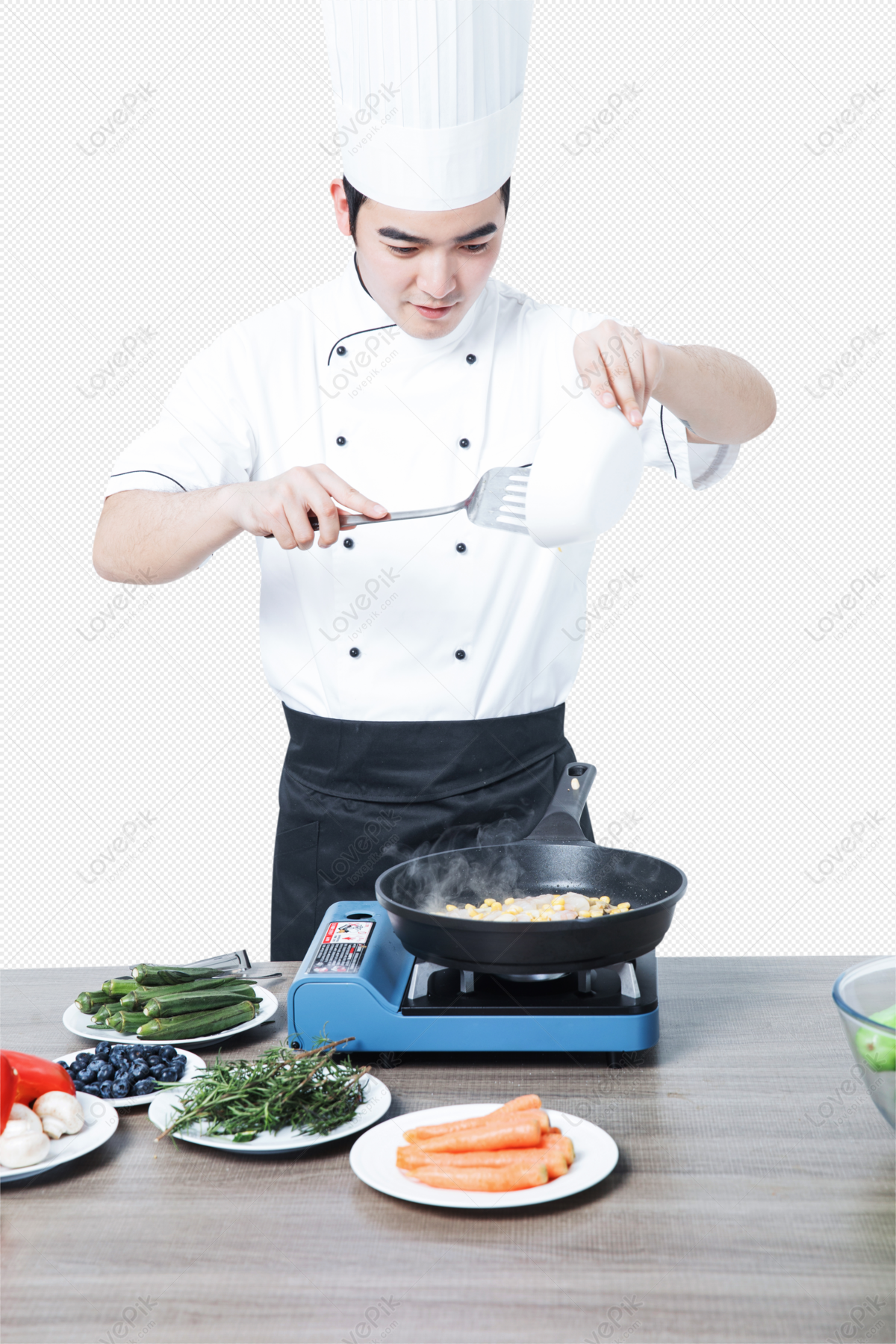 Chef Cocinando Png Im Genes Gratis Lovepik