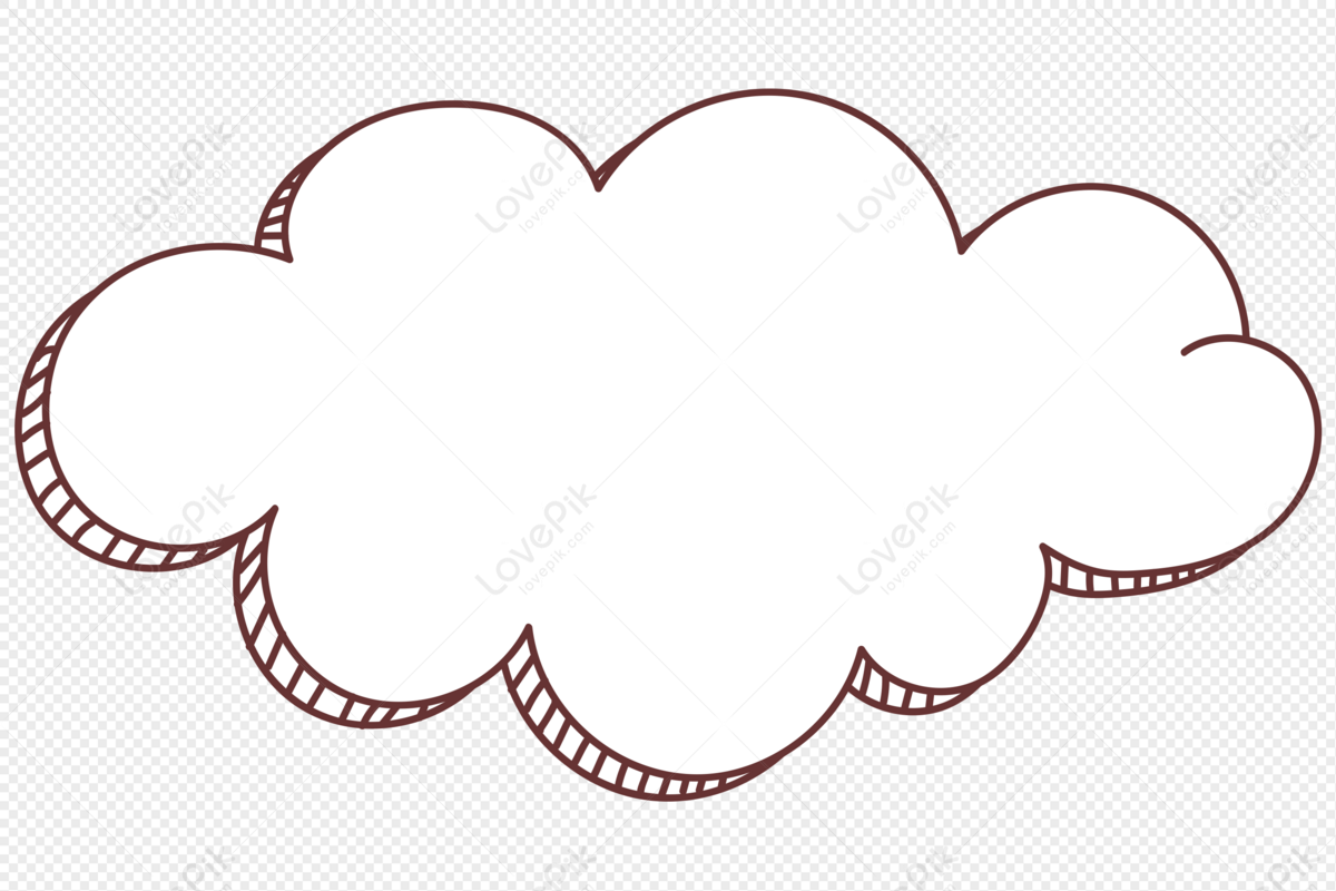 Diálogo De Nube Blanca PNG Imágenes Gratis Lovepik