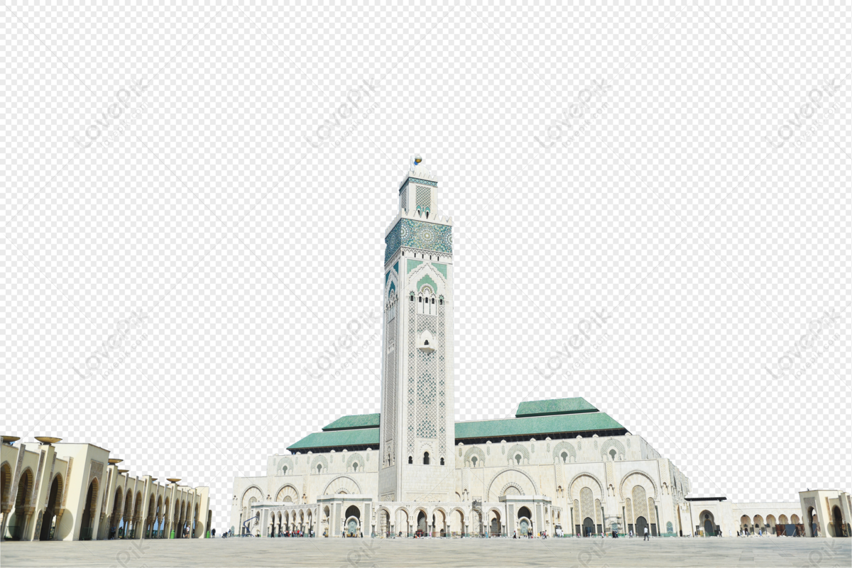 Hình ảnh Nhà Thờ Hồi Giáo Hassan Ii ở Casablanca Morocco PNG Miễn Phí