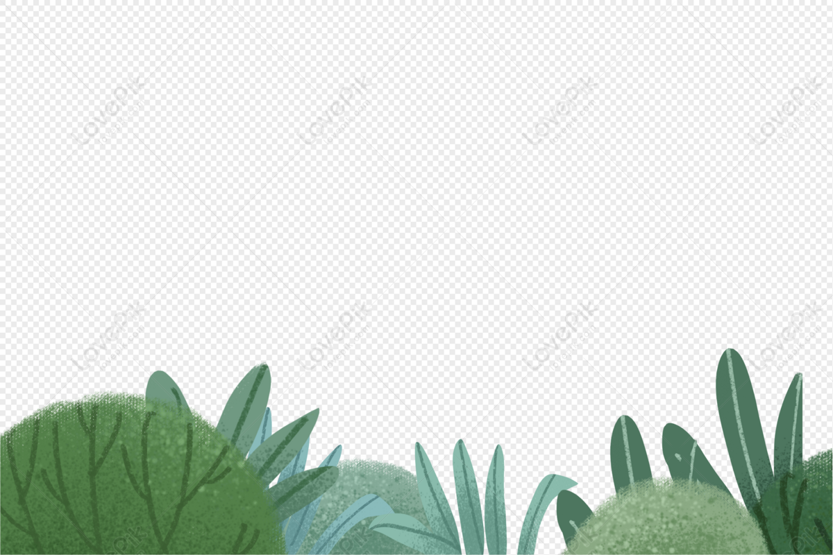 Hand Painted Native Green Plant Png Paint PNG Plant Native PNG