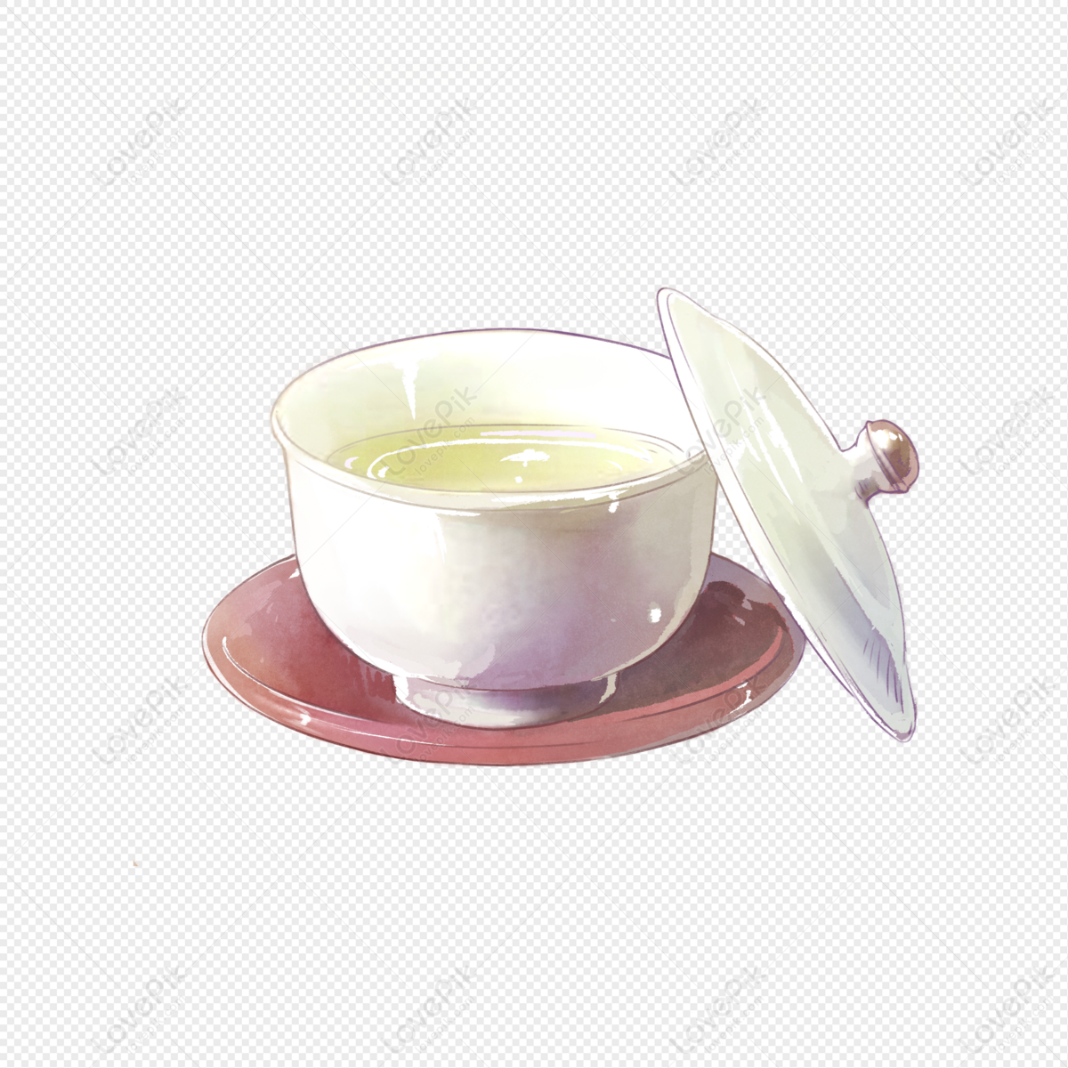 Té Caliente Pintado A Mano PNG Imágenes Gratis Lovepik