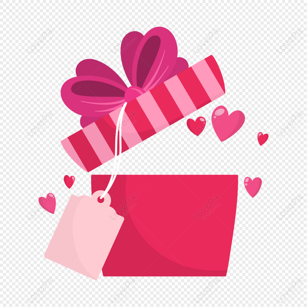 Pink Gift Box Png Hd Transparent Image And Clipart Image For Free