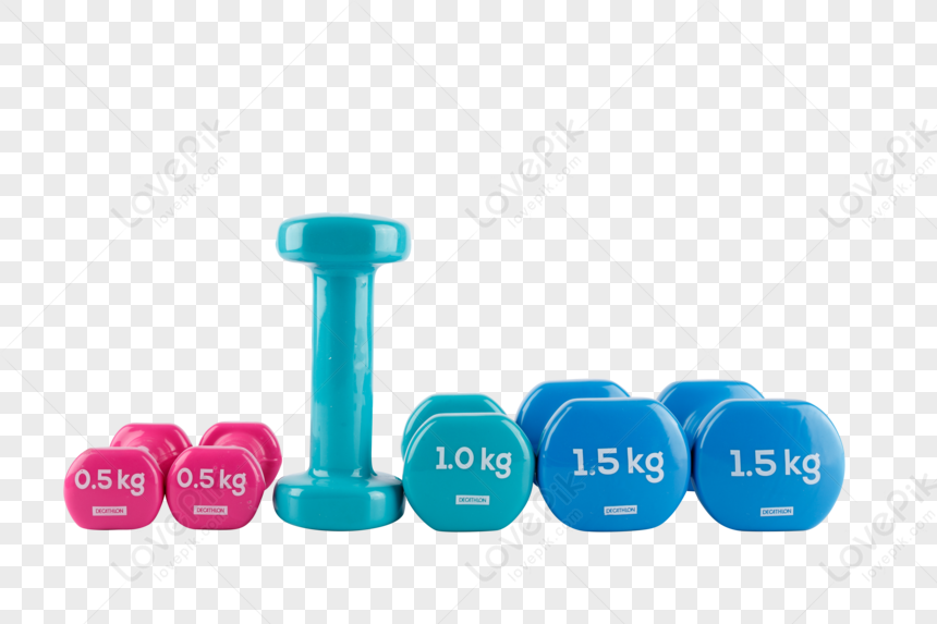 Dumbbell Tiling Blue Light Light Pink Dumbbell Free PNG And Clipart