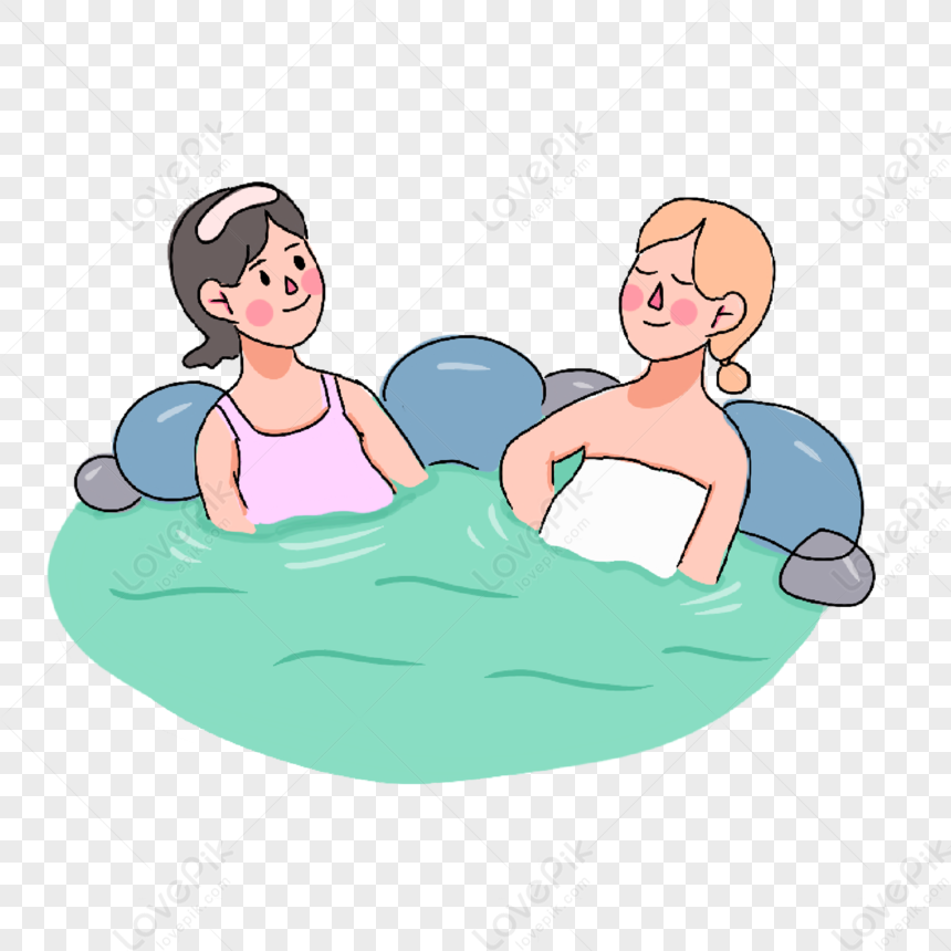 Chica De Aguas Termales Png Im Genes Gratis Lovepik