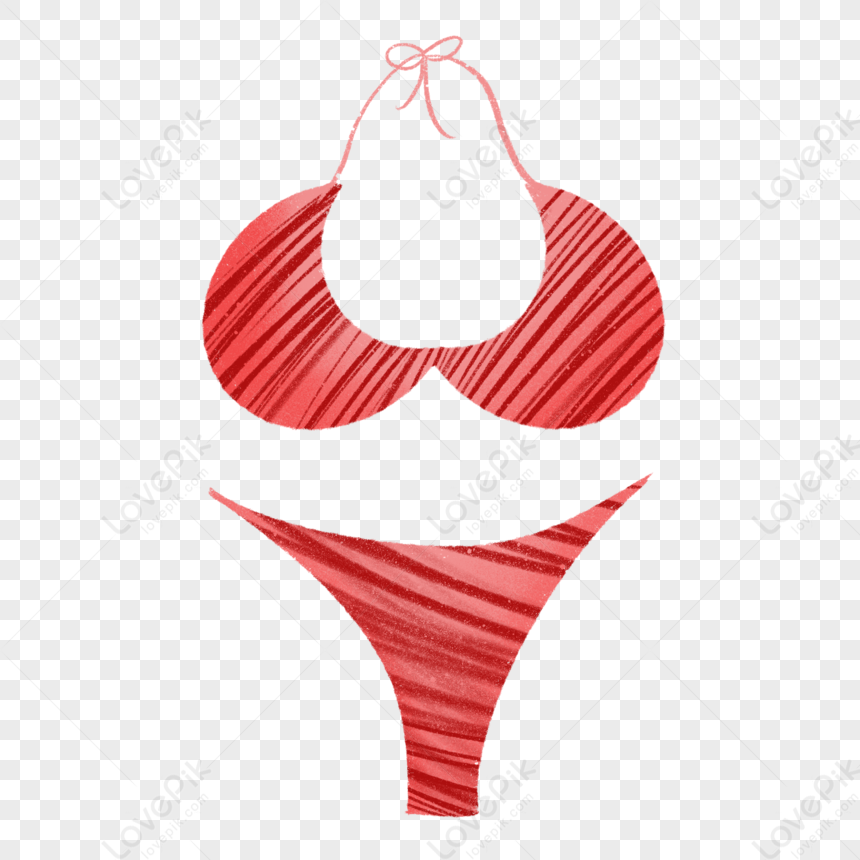 Summer Bikini Cartoon Bikini Bikini Summer Bikini Png Hd Transparent