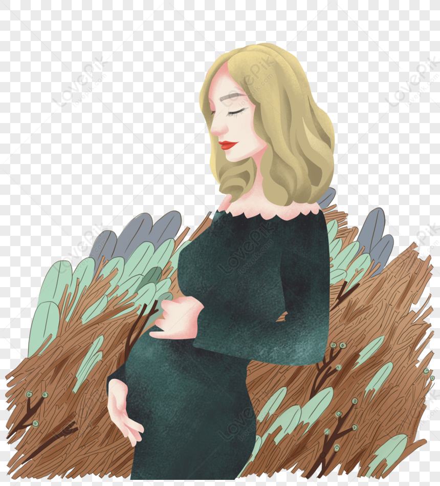 Pregnant Mother Woman Mother Pregnancy PNG Transparent Image And Clipart Image For Free