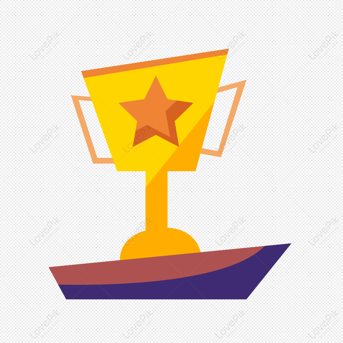 Trophy Honor Trophy Gold Cup Trophy PNG Transparent Image And