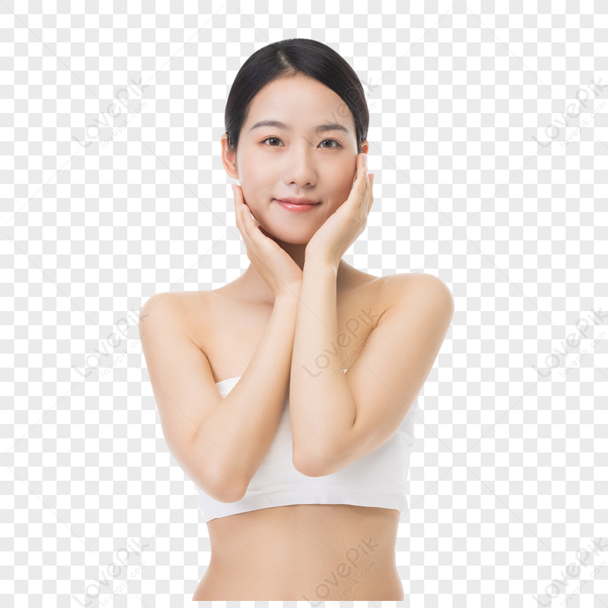 Female Medical Beauty Skin Care Image PNG Hd Transparent Image And