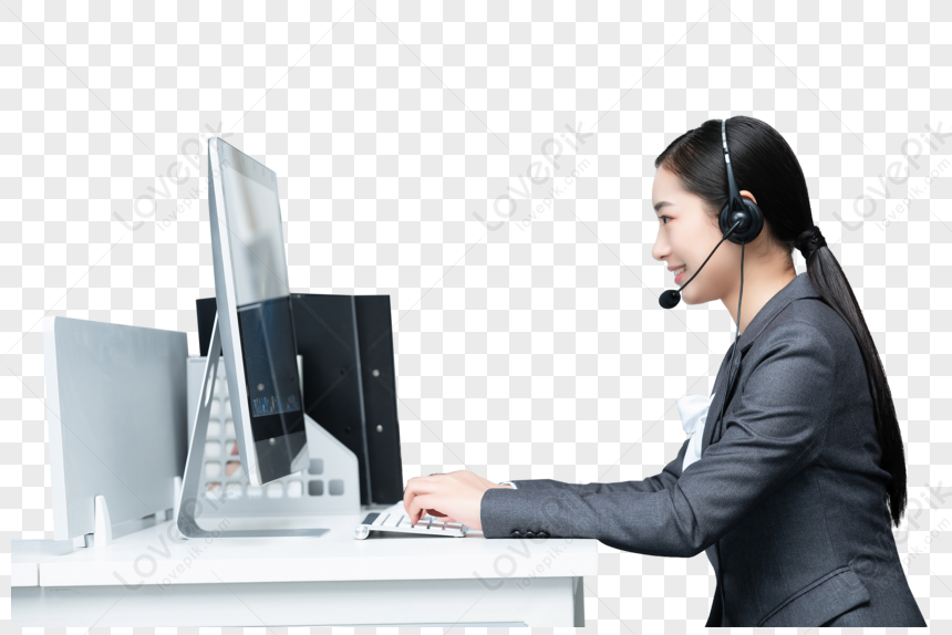 Attendant Customer Service Representative PNG Image And Clipart Image