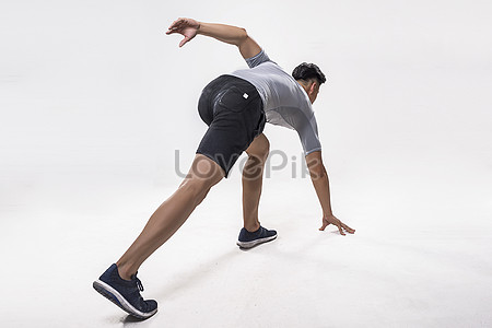 Sports Mens Running Movements Muscles Strength Material Png