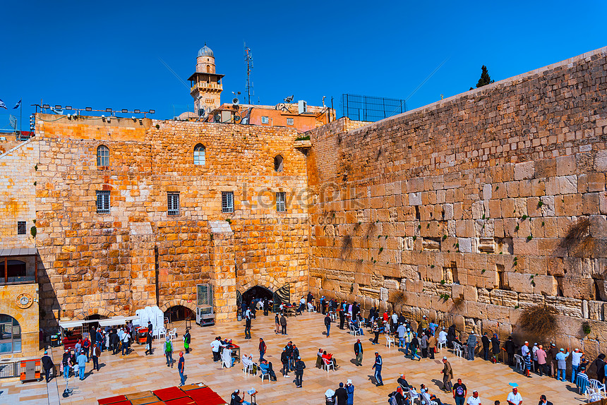 Plaza De Las Lamentaciones De Jerusalén Foto Descarga Gratuita HD