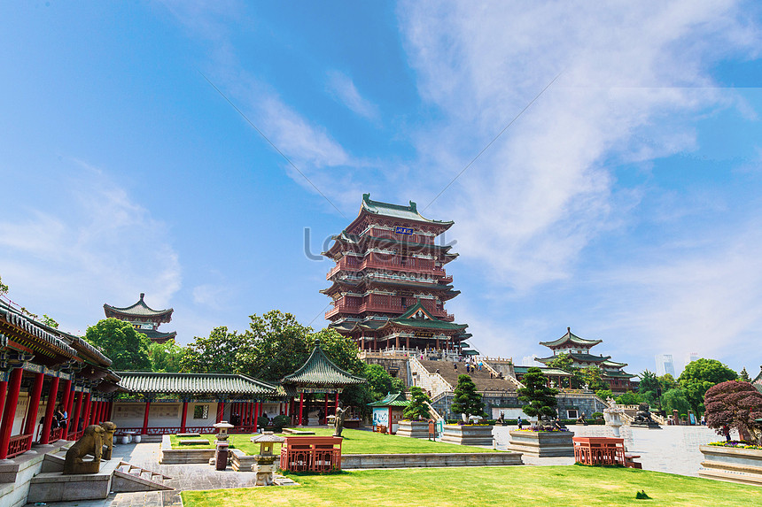 Nanchang Landmark Tengwang Pavilion Exterior Picture And Hd Photos