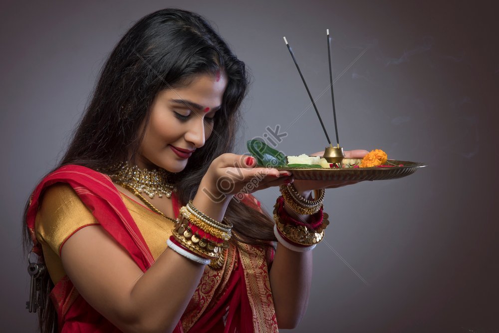 Durga Puja Pooja Thali Lovepik