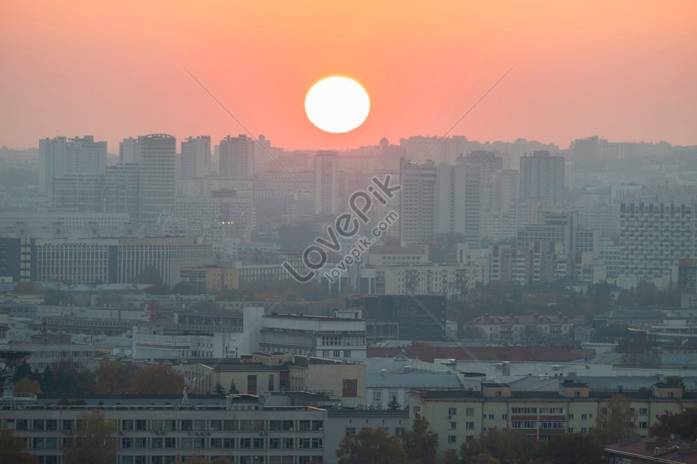 Vista A Rea De Minsk La Capital De Bielorrusia Foto Descarga