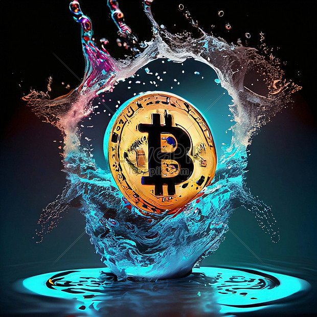 Dark Background With Fire Smoke And Hot Lava Splashes Of Crypto