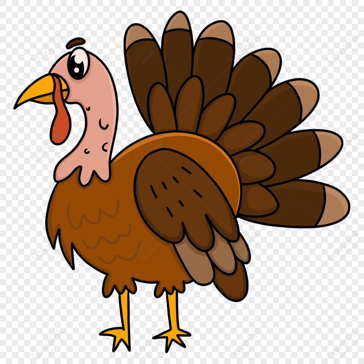 Turkey Clipart Thanksgiving Turkey Card Thanksgiving Transparent Png