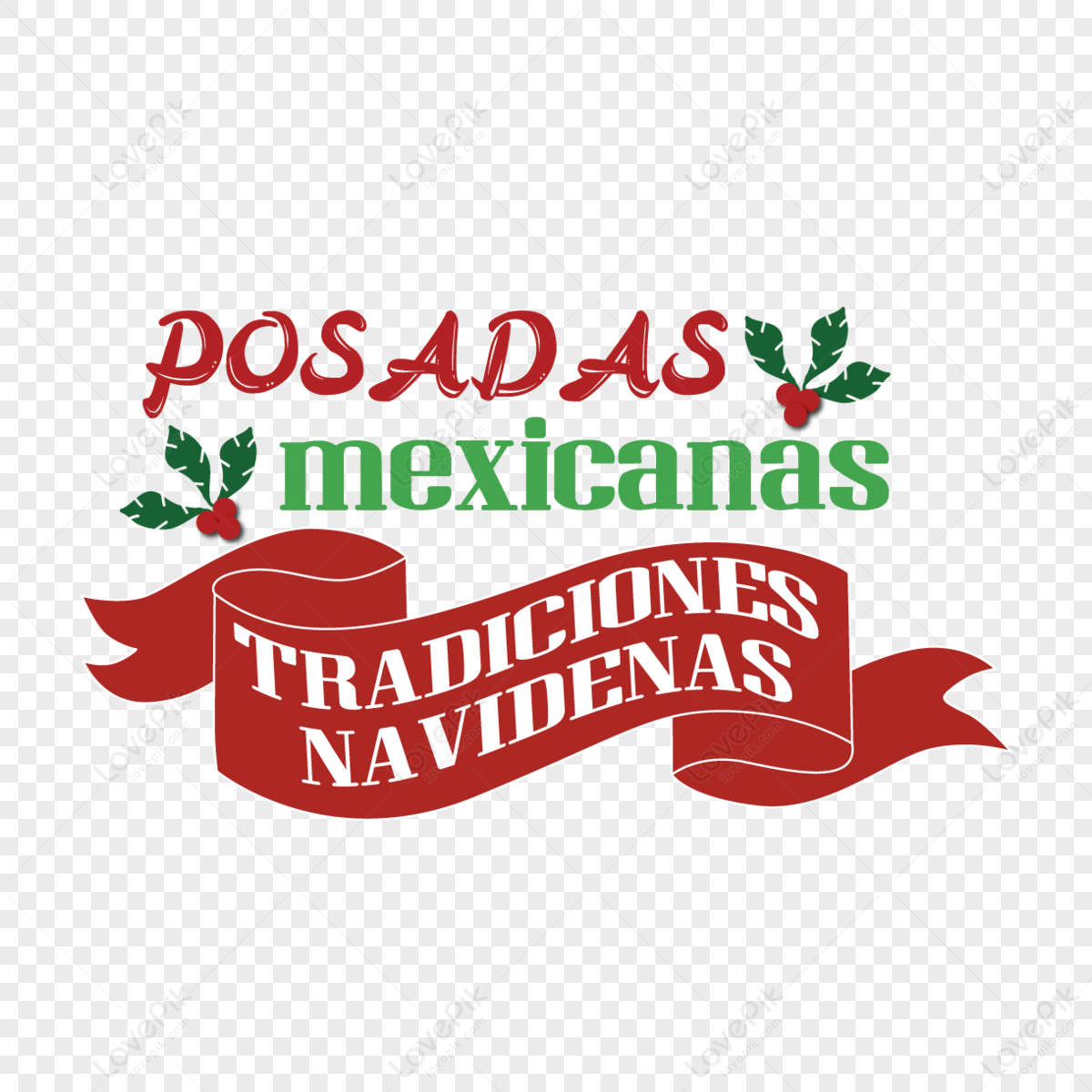 Hand Drawn Red Posadas Mexicanas Tradiciones Navide Plant Svg Font