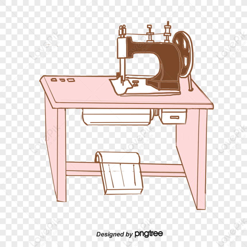 Vector Pintado De Maquina De Coser PNG Imágenes Gratis Lovepik