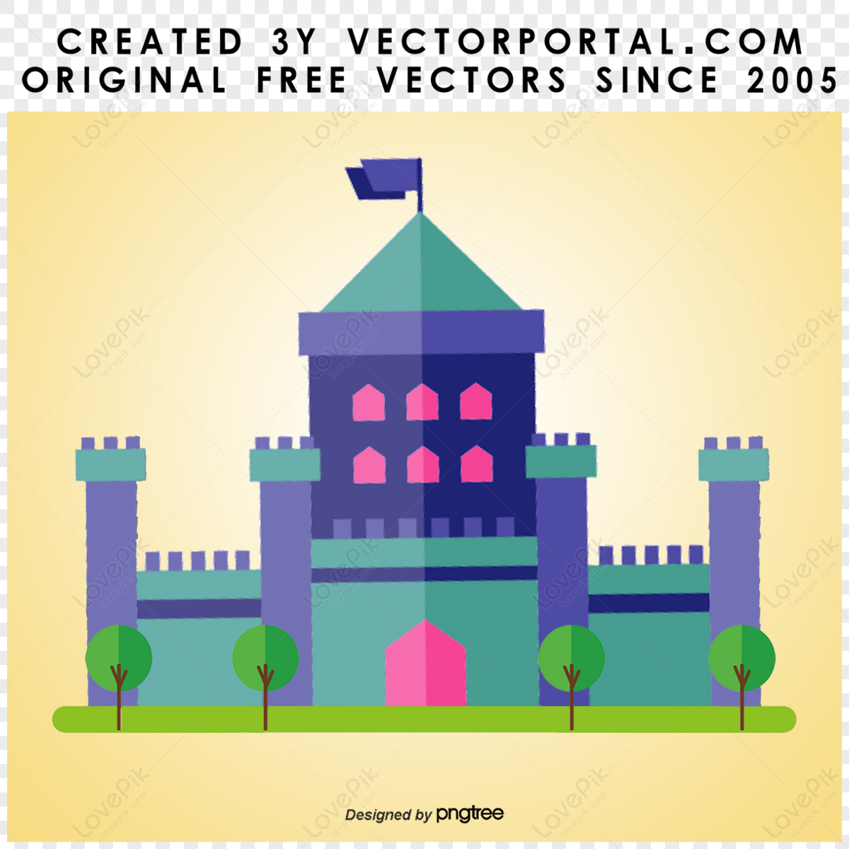 Vector Castle House Disney Castle Building Png White Transparent And