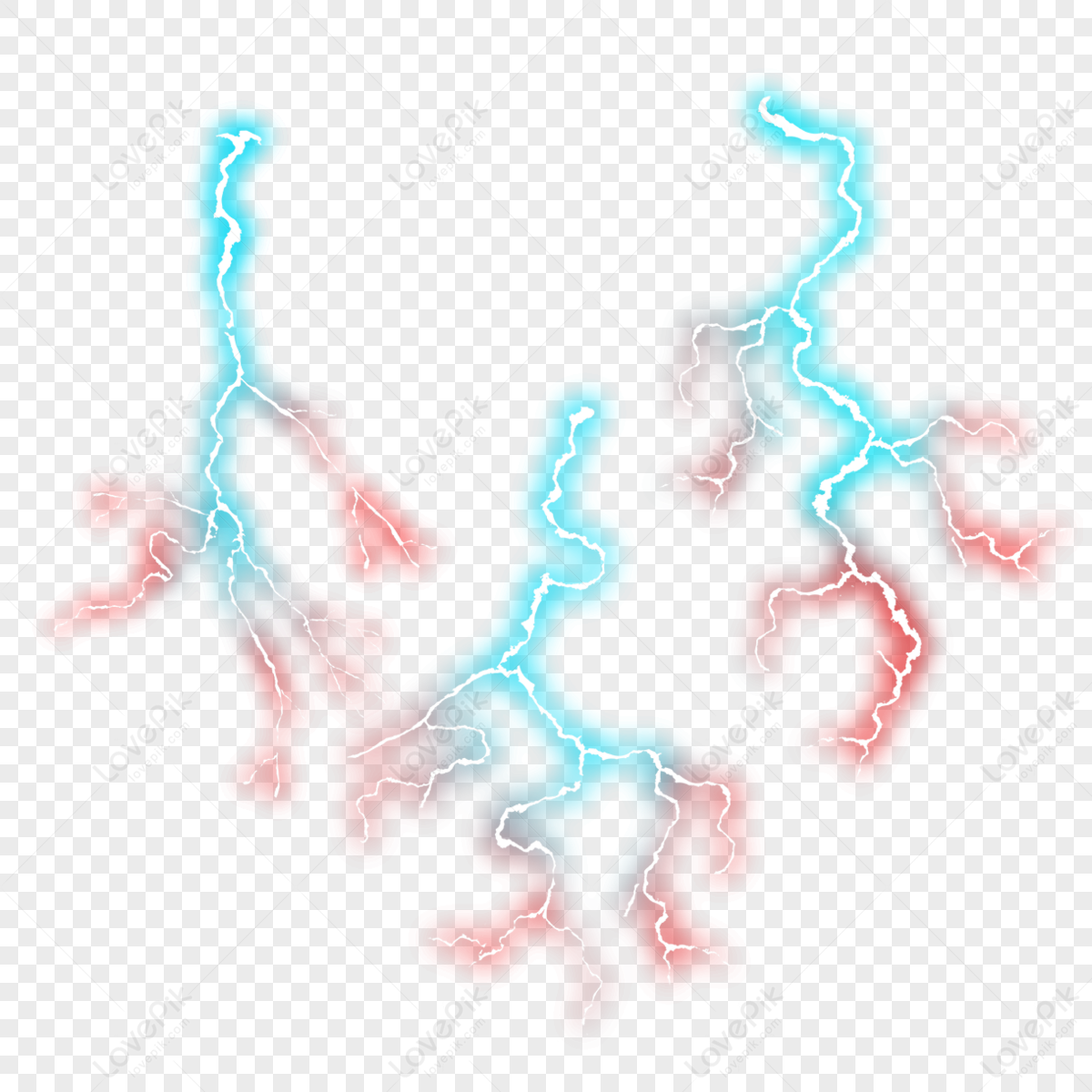 Efecto De Luz Azul Degradado Fotos Rel Mpago L Nea Ne N Png Im Genes