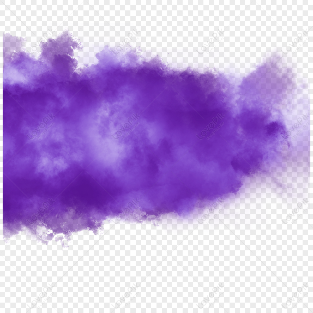 Púrpura Creativo Pintado A Mano Humo psicodélico psicodélico PNG