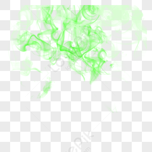 Floating Green Smoke Diffusion Effect Effects Ink Spread Free Png And