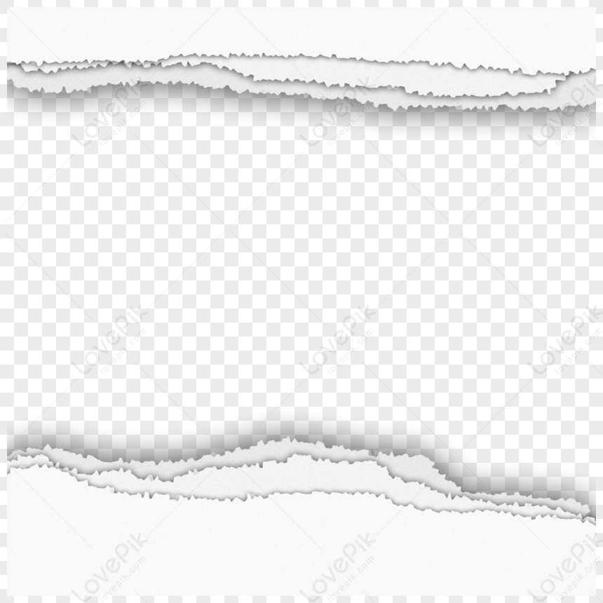 Multiple Layers Of Ripped White Paper Fragment Scraps Of Paper Png