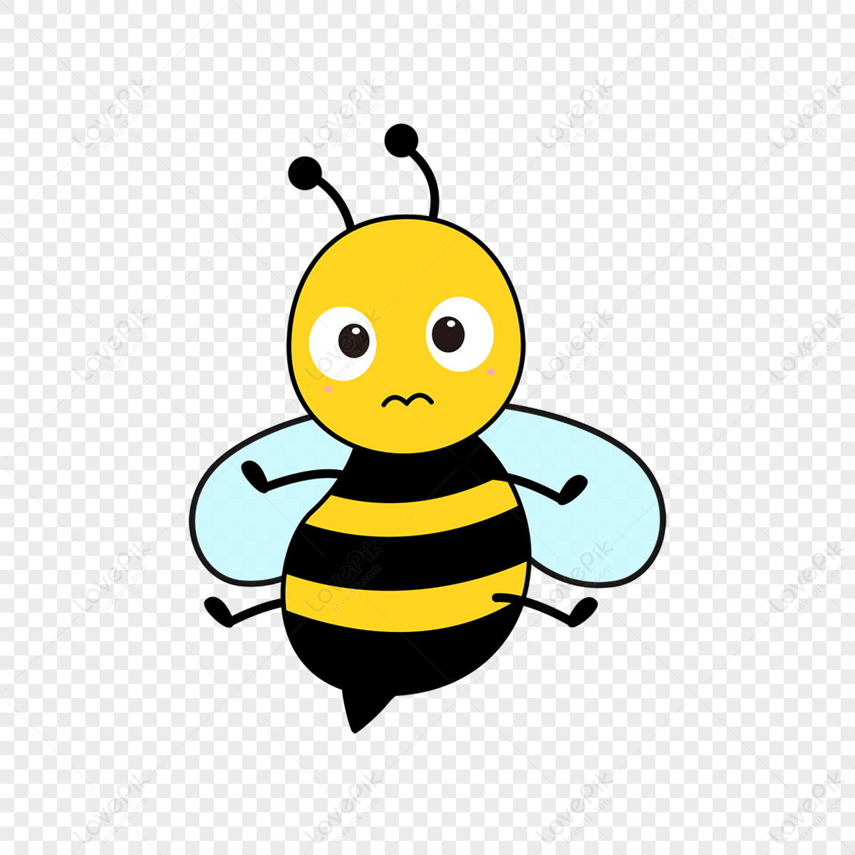 Vector Divertido Caricatura Ilustraci N Beb Abeja Abeja Clipart