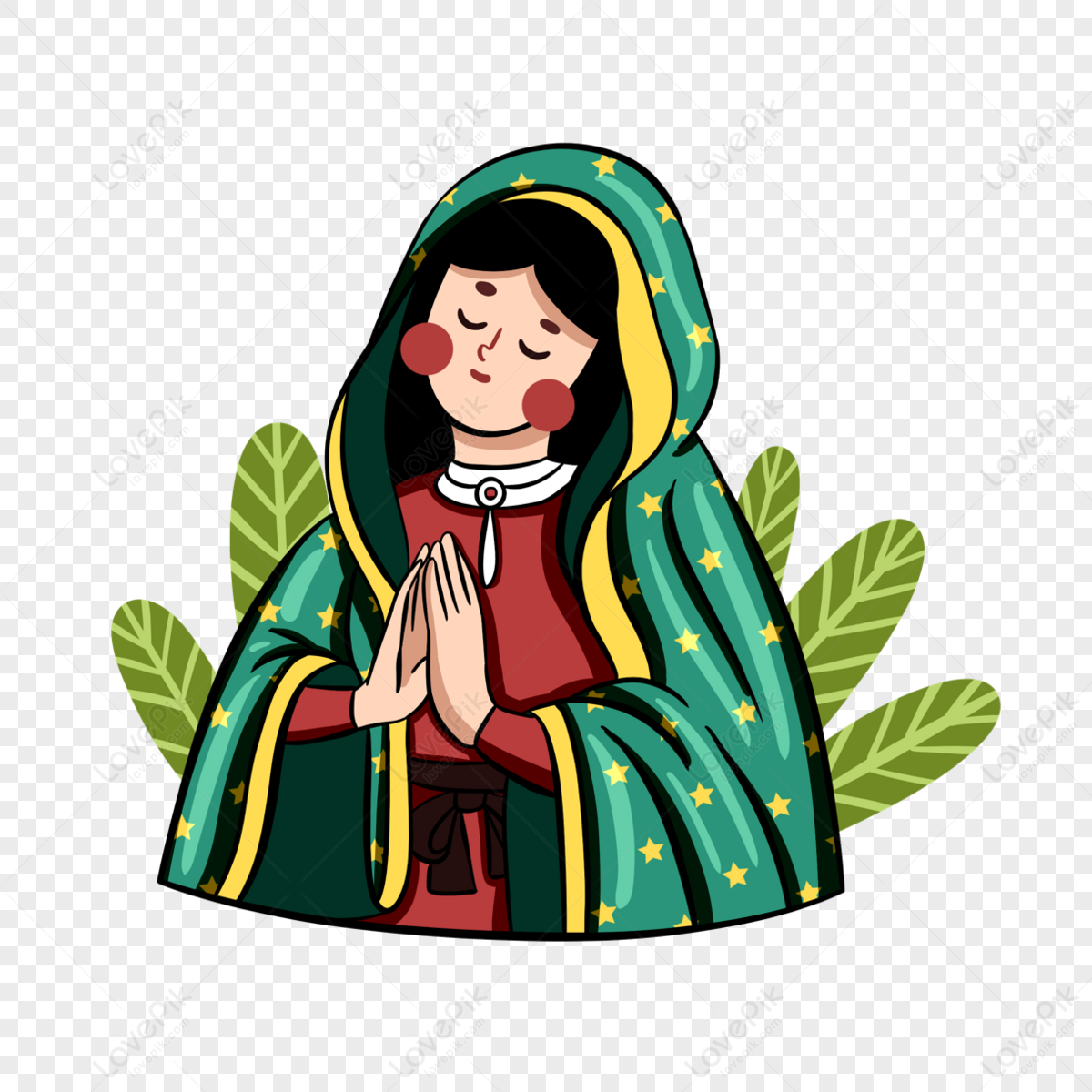 Cuaderno Virgen Manto Verde La Virgen De Guadalupe Dibujo Png Image Sexiz Pix