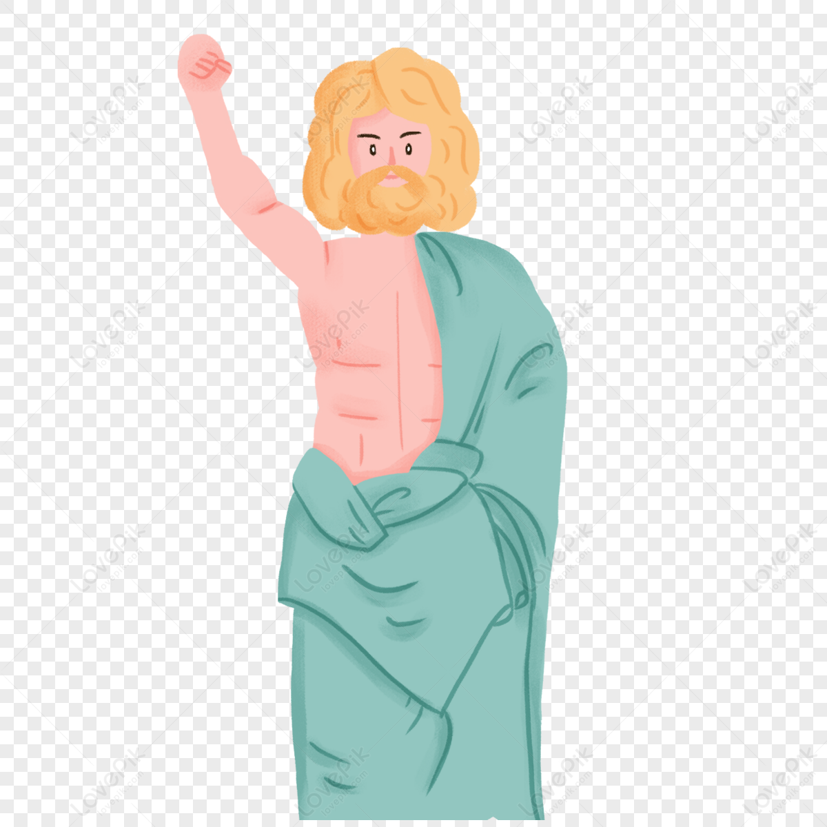 Zeus Clip Art God King God Of Power Head Of The Gods Gods Png Hd