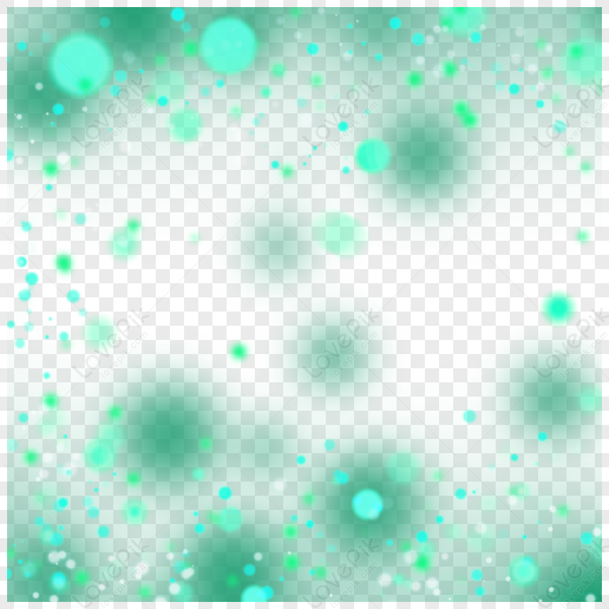 Green Spot Light Effect Bokeh Lights Effects PNG Transparent Image And