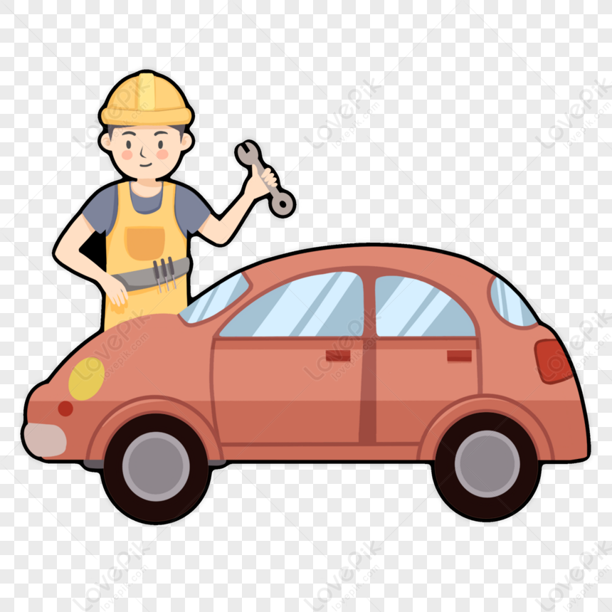 Car Repair Clipart Transport Illustration Customer Png Hd Transparent