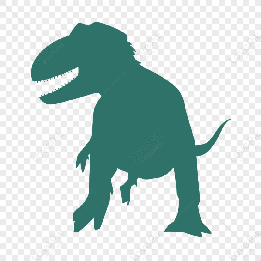 Tyrannosaurus Rex Silhouette Jurassic Dinosaur Dinosaur Silhouette