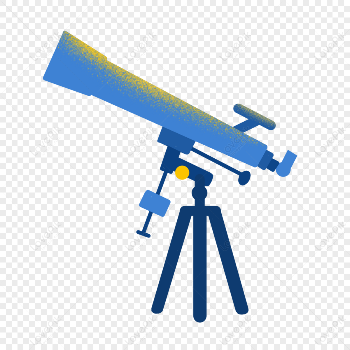 Elemento Ng Edukasyon Sa Agham Cartoon Telescope Mga Elemento Elemento