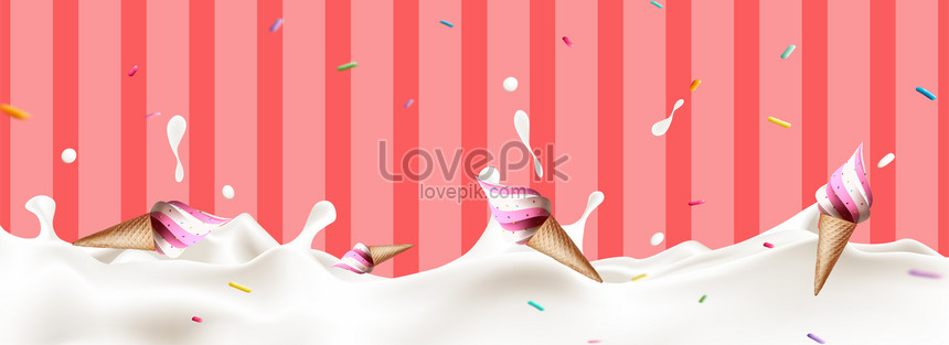 Summer Ice Cream Poster Banner Backgrounds Image Picture Free Download 605591984 Lovepik Com