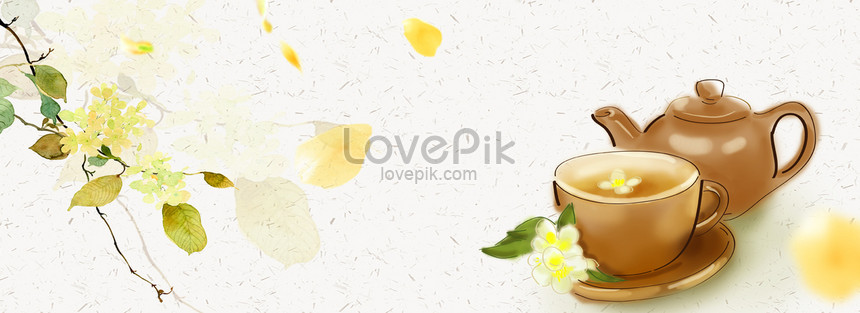 Autumn Autumn Autumn Gray Tea Banner Poster Background Download Free | Banner  Background Image on Lovepik | 605623281