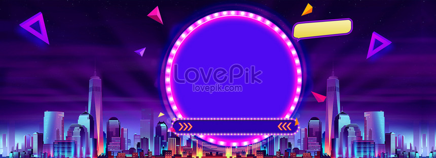 Neon Purple E Commerce Carnival Poster Background Backgrounds Image Picture Free Download Lovepik Com