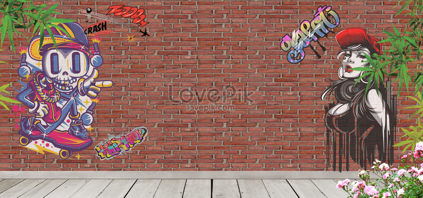 Street Wall Cartoon Doodle Minimalistic Background Illustration Download  Free | Banner Background Image on Lovepik | 605680111