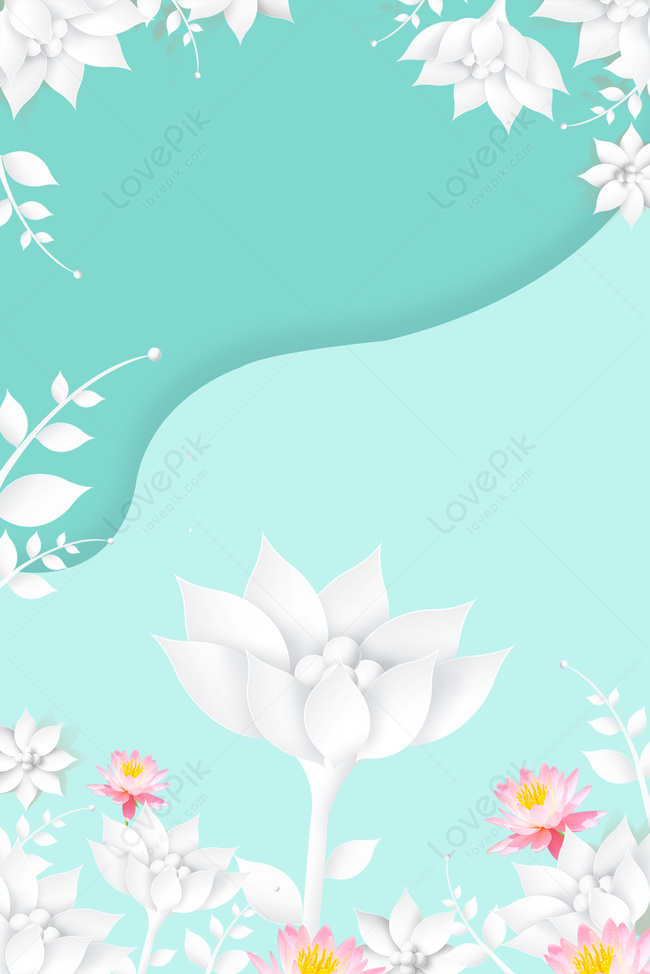 ティファニーブルーホワイト折り紙の美しい背景イメージ 背景 Id Prf画像フォーマットpsd Jp Lovepik Com