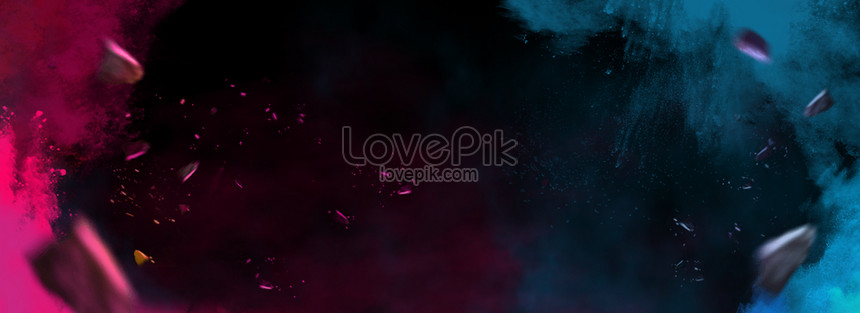 Powder Blue Smoke Floating Stone Banner Background Download Free | Banner  Background Image on Lovepik | 605695946