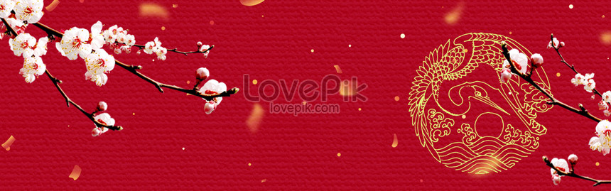 中国風の花のバナーイラストイメージ 背景 Id Prf画像フォーマットpsd Jp Lovepik Com