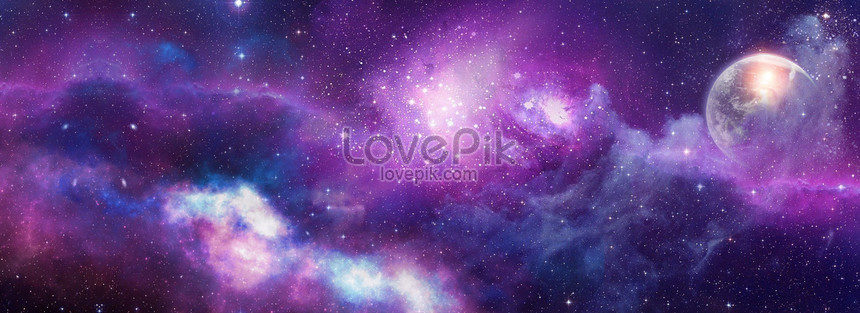 Fantasía Universo Fondo Cielo Estrellado Imagen de Fondo Gratis Descargar  en Lovepik
