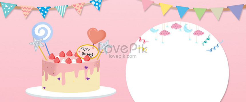 Birthday Invitation Banner Background Backgrounds Image Picture Free Download 605766242 Lovepik Com
