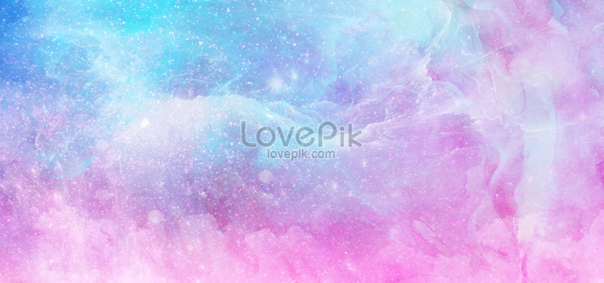 唯美藍紫色浪漫星空水彩背景圖片素材 Psd圖片尺寸19 900px 高清圖片 Zh Lovepik Com